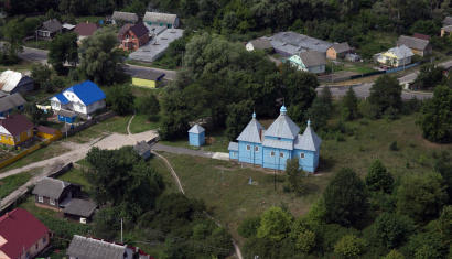 Церковь Святого Георгия в городе Давид-Городок