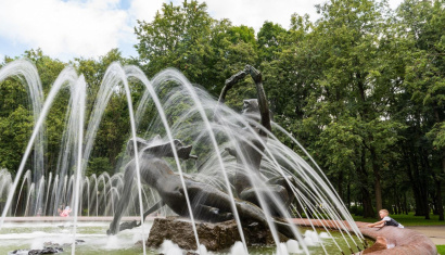 Фонтан «Венок» в Минске