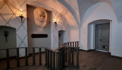 Механическая голова в Иезуитском коллегиуме в Полоцке