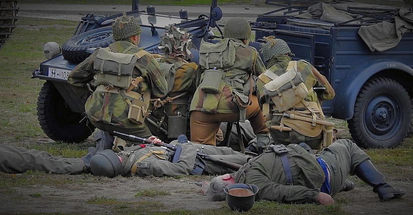 Реконструкция обороны Брестской крепости (X международный военно-исторический слёт–реконструкция  «22 июня 1941 года. Брестская крепость» )