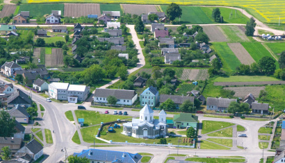 Церковь Святого Иоанна Предтечи в деревне Лунна