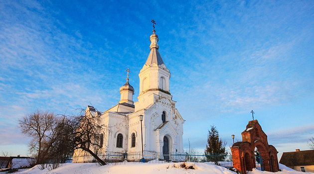 Свято-Николаевская церковь в деревне Иказнь