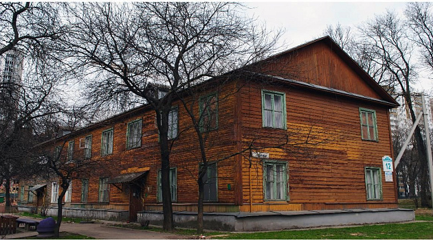 Жилые дома начала 20 века в микрорайоне Грушевка в Минске