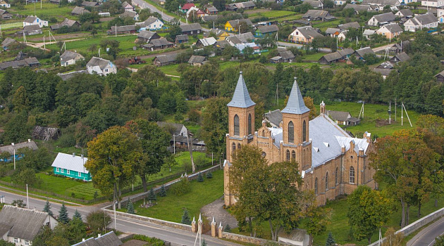 Агрогородок Трабы Беларусь