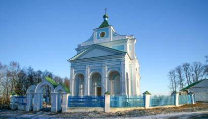 Церковь Святого Дмитрия Солунского в деревне Щорсы