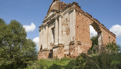 Костел францисканцев (руины) в Ошмянах